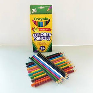 Crayola Pencils 24 ( Bút chì 24 màu dạng dài)