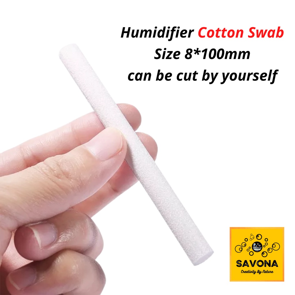 Lõi Bông Thay Thế Cho Máy Phun Sương, Lõi Cotton Máy Tạo Độ Ẩm, Máy Xông Tinh Dầu, Que Cotton Thay Thế Phù Hợp Mọi