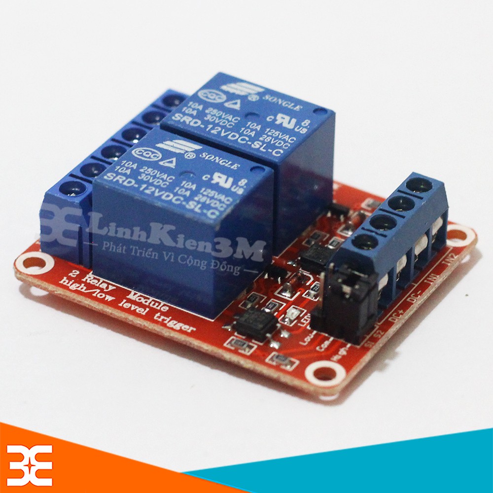 MODULE Relay 2 Kênh 12VDC H/L