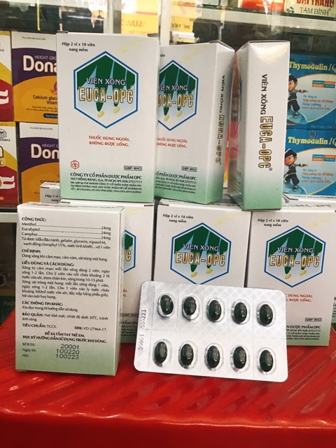 Viên xông EUCA - OPC - Mỹ Phẩm Khác | LaRochePosayShop.com
