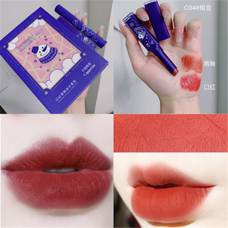 Set 2 son môi lâu trôi dưỡng ẩm chất lượng cao | BigBuy360 - bigbuy360.vn