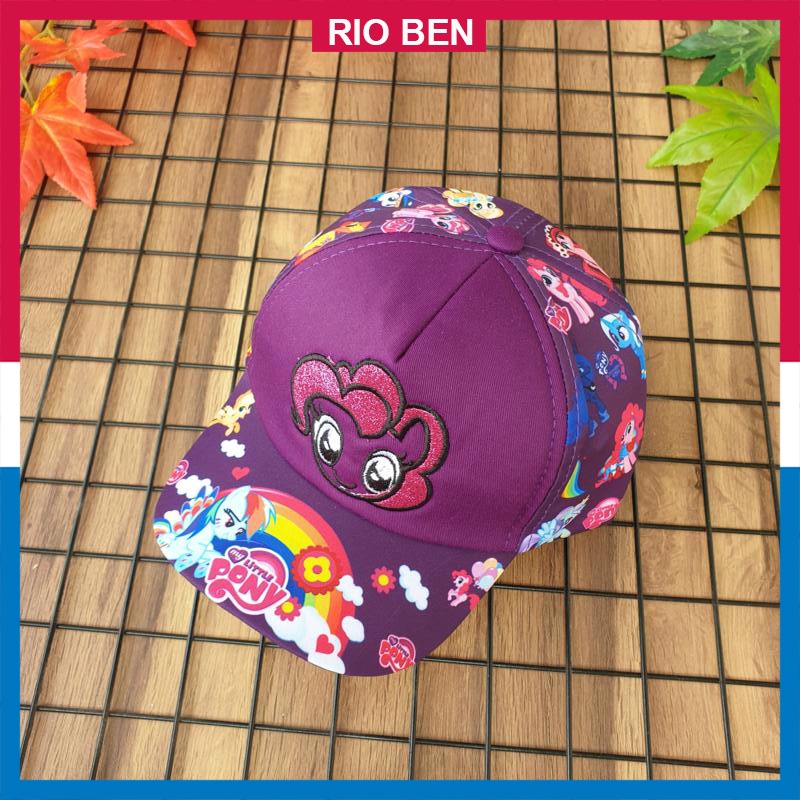 Nón cho bé nhỏ thêu hình dễ thương, bé từ 2-5 tuổi RBN047