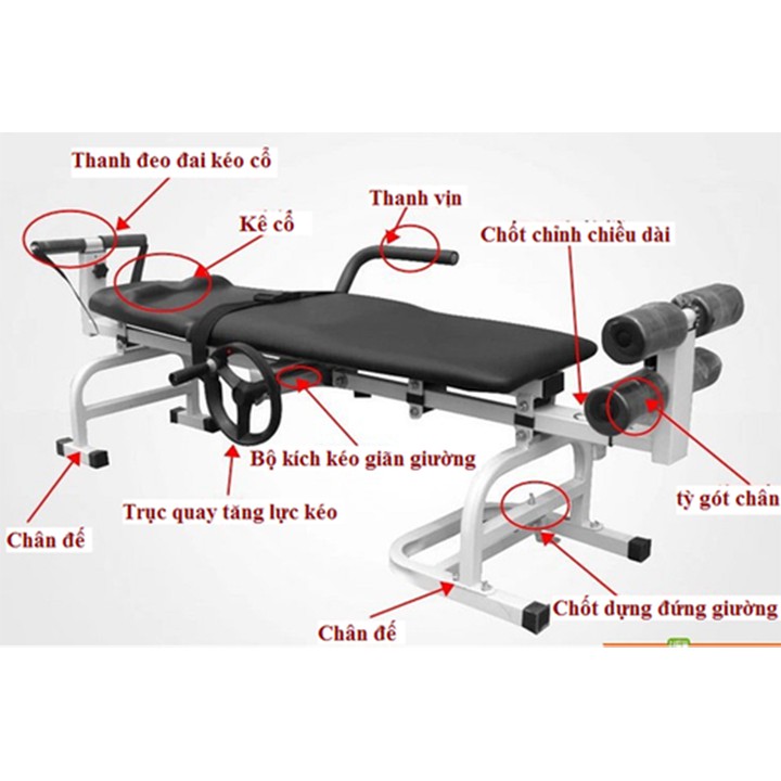 Giường kéo dãn cột sống - 2020
