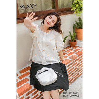ÁO - PEARL TOP - Áo kiểu tay phồng