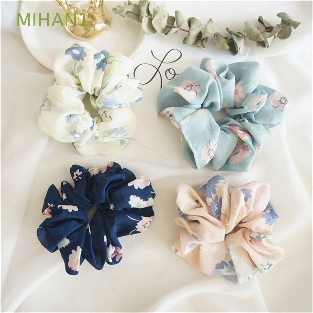 MIHAN1 Women Accessories Ring Ties Flower Floral Hair Band