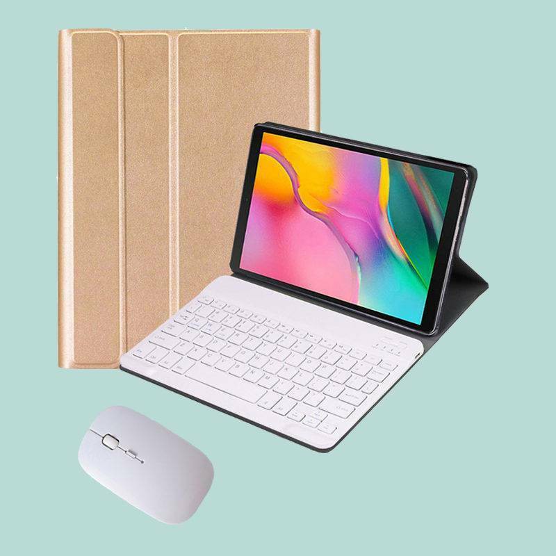 Bàn Phím Bluetooth Không Dây Kèm Giá Đỡ Cho Lenovo Smart Tab M10 Tb-X605F / X505F 10.1 "