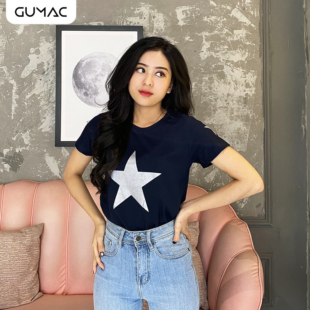 [Mã WABRGU100 giảm 15% đơn 249K tối đa 100k] Áo thun cho bé in ngôi sao GUMAC AT12022 | BigBuy360 - bigbuy360.vn