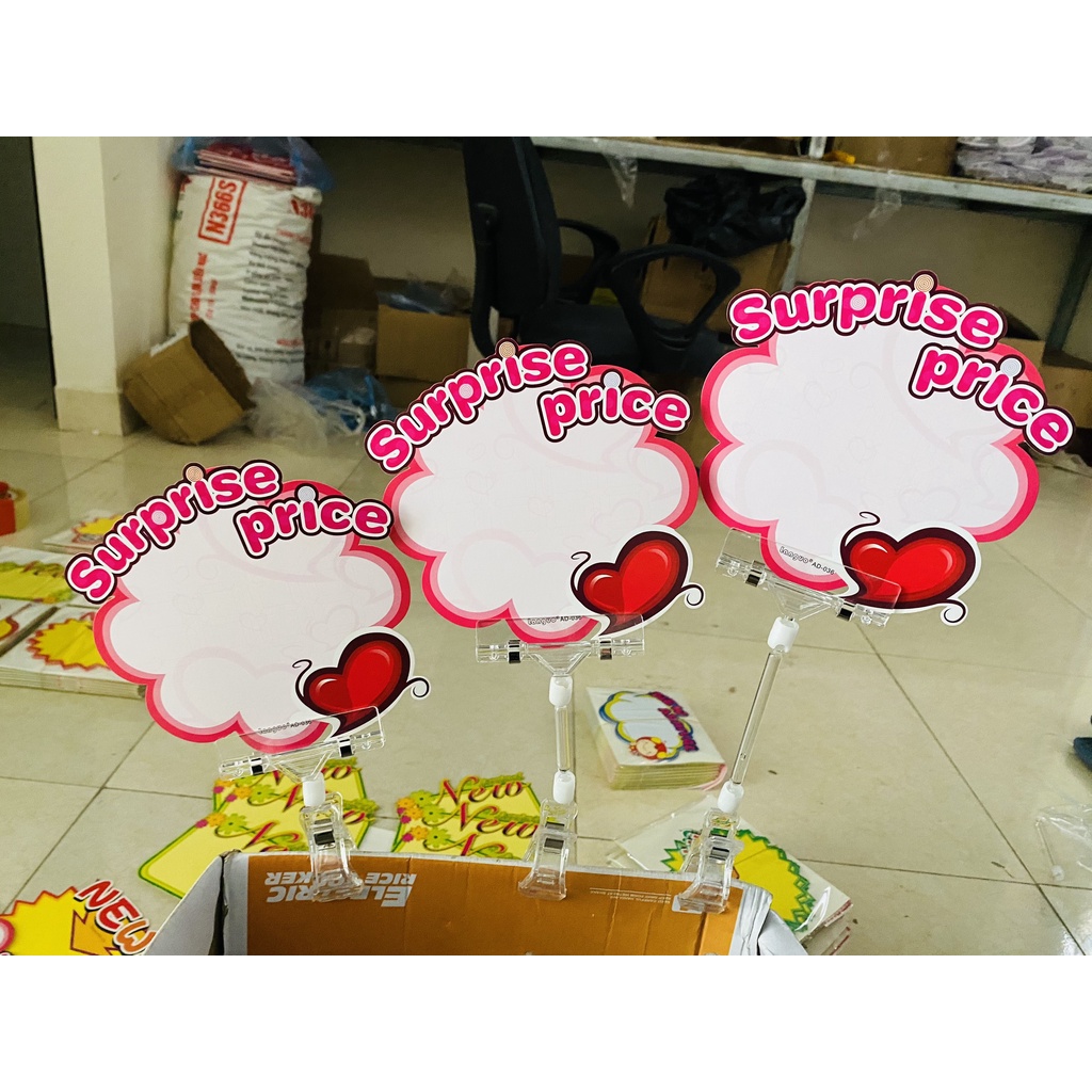 Túi giấy sale 10 tờ, in hoạ tiết bắt mắt, trang trí shop