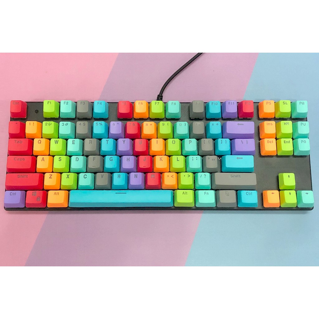 [ĐỘC QUYỀN] Phím Cơ Zero Mix Cầu Vồng TKl không led Chopper Gaming Gear