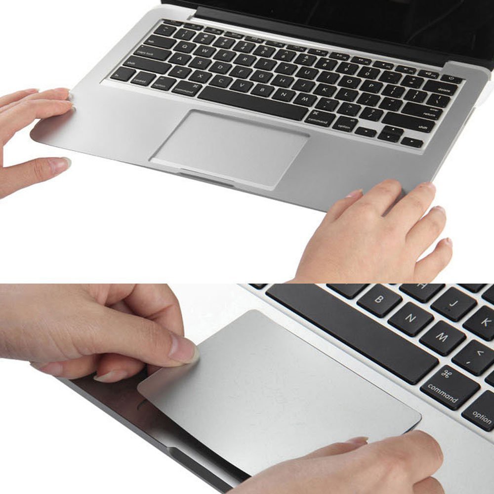 Miếng dán kê tay + Tracpad Macbook JRC- Silver ( đủ dòng)