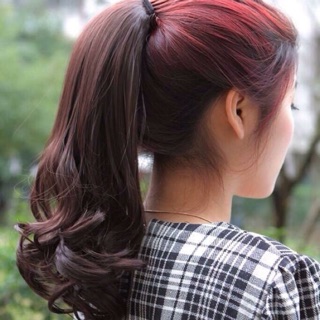 Tóc buộc xoăn lọn đuôi 35p