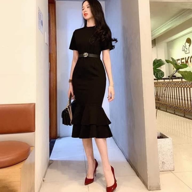 Đầm body đuôi cá