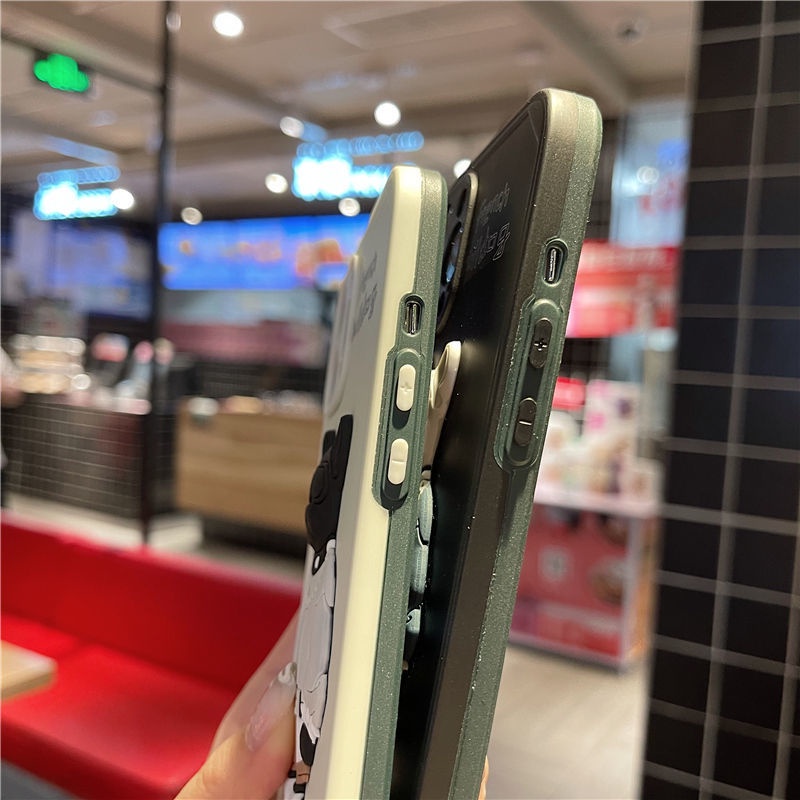 Ốp điện thoại silicon họa tiết chú chó 3d thích hợp cho iPhone 7 8Plus X XS XR XSMAX 11 11pro 12pro Hew7