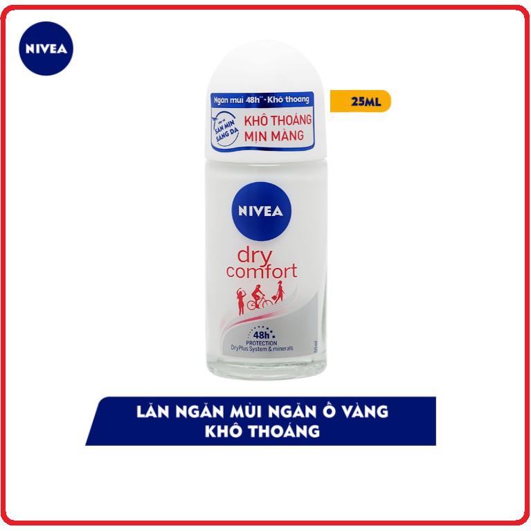 Lăn Ngăn Mùi NIVEA Dành Cho Nữ Chai (25ml)