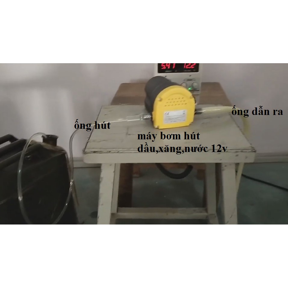 máy bơm hút dầu - máy bơm nước 12V