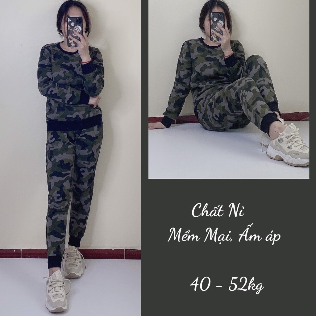 Đồ Bộ Thun Cotton Dài Mặc Ở Nhà Nữ - Bộ Quần Áo Ngủ Nữ Dài Tay Mặc Nhà Thu Đông Bigsize, Nhiều Mẫu Dễ Thương