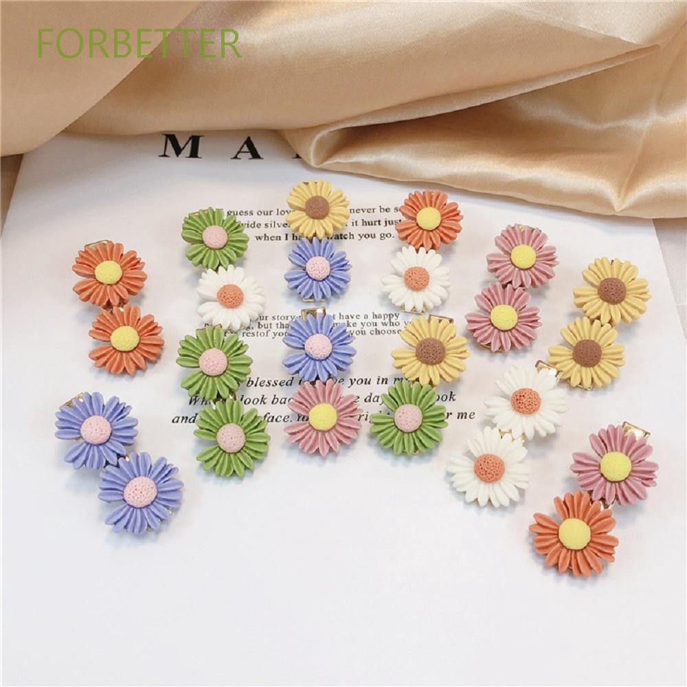 Kẹp Tóc Hình Hoa Chất Liệu Acrylic Cho Nữ