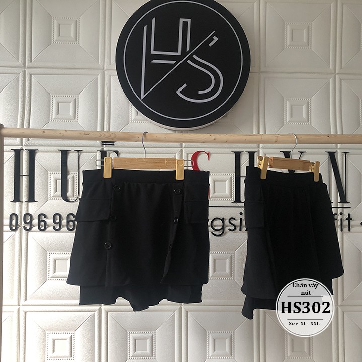 Váy bigsize nữ thiết kế nút cực xinh HS302 - Đi chơi, công sở đều được- Chân váy bigsize công sở - Size 65-85kg XL XXL | BigBuy360 - bigbuy360.vn