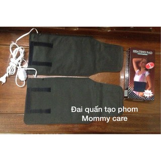 [Tặng thước dây] Đai Quấn Nóng Giảm Mỡ Bụng Đùi Chân Tay hàng Việt Nam HEATING PAD