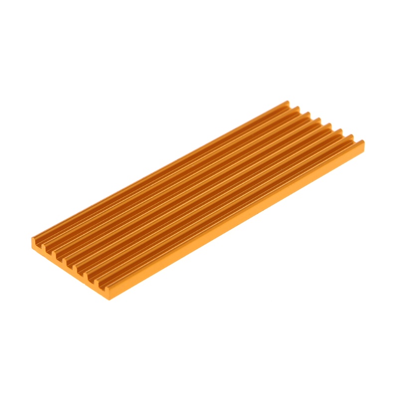 Bộ Tản Nhiệt Bằng Nhôm Siêu Mỏng Màu Trơn Cho M.2 NVME 2280 PCIE SSD 70x22x3