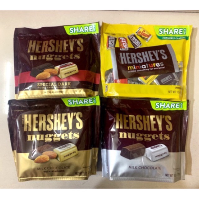 Socola Hershey's Nuggets 299g/303g
