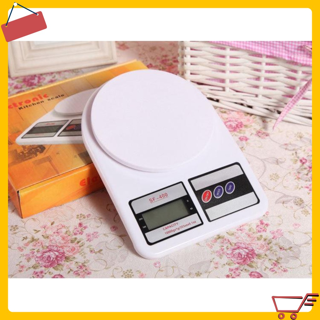 [SGD] Cân nhà bếp 7kg - Cân tiểu ly điện tử mini SF-400 độ chính xác cao, Tặng kèm pin 1676