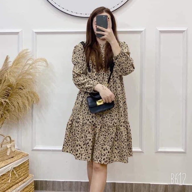 Đầm Bầu Váy Bầu Đi Tiệc Mùa Hè Dáng Suông Thiết Kế Đi Chơi Sang Chảnh HD2627 Honey Mommy