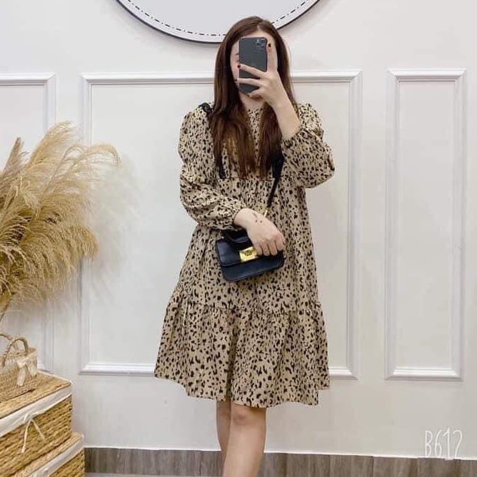 Đầm Bầu Váy Bầu Đi Tiệc Mùa Hè Dáng Suông Thiết Kế Đi Chơi Sang Chảnh HD2627 Honey Mommy