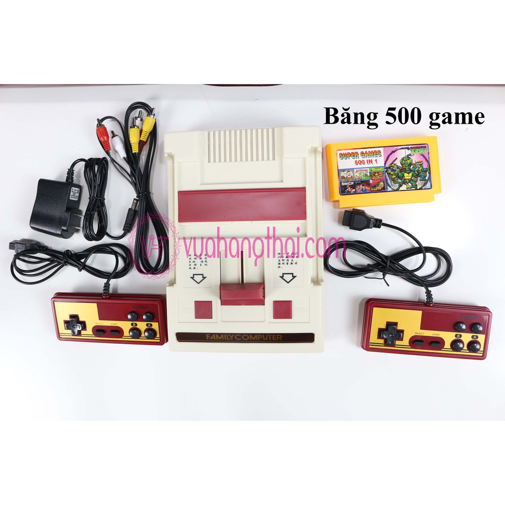 Máy Chơi Game Điện Tử 4 Nút SNES Family Computer [ Có video ]