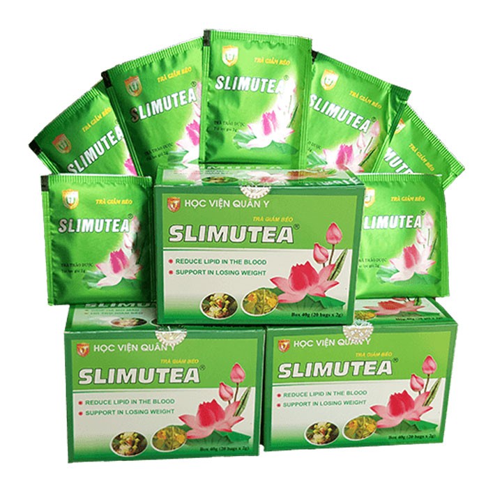 Liệu trình Viên SLIMTOSEN EXTRA Học Viện Quân Y + 3 Trà SLIMUTEA Học Viện Quân Y