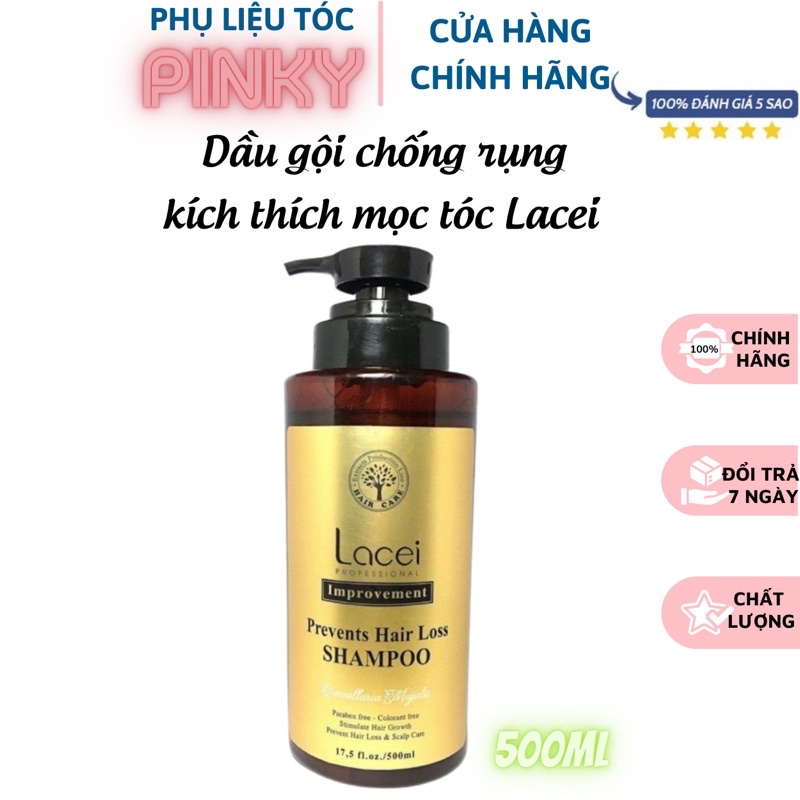 Dầu gội chống rụng và kích thích mọc tóc Lacei  nâu