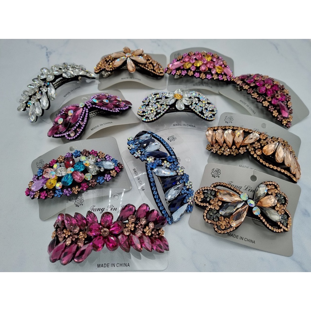 Cặp tóc siêu nhẹ gắn đá siêu đẹp MẪU MỚI 425