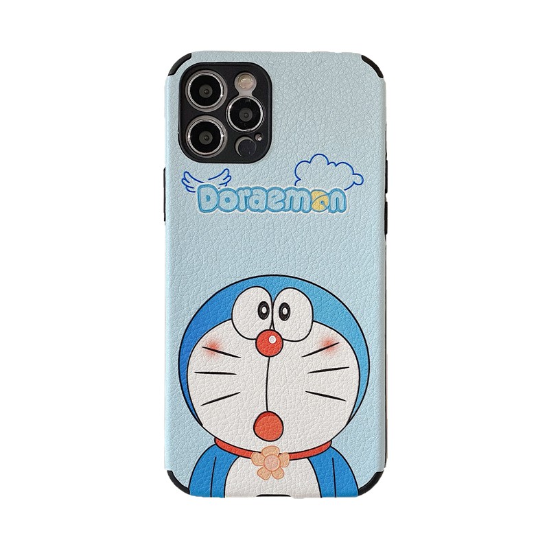 Ốp điện thoại silicon lụa họa tiết doremon cho Iphone 12 Pro Max 12 Mini 11 Pro Max Xs Max Xr 6 6s 7 8 Plus Redmi 8Note | BigBuy360 - bigbuy360.vn