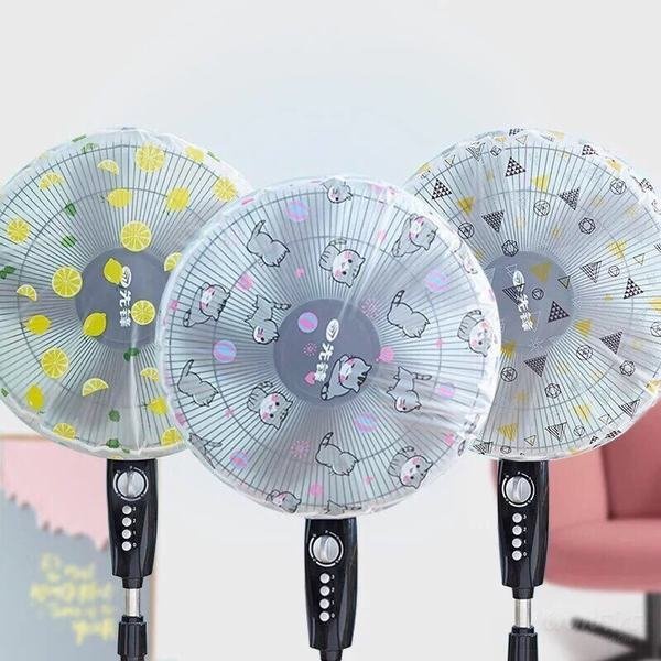 Lưới Bọc Lồng Quạt An Toàn Cho Bé Họa Tiết Đáng Yêu