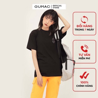 Áo thun nữ in hình GUMAC phong cách ulzzang năng động, trẻ trung ATB387