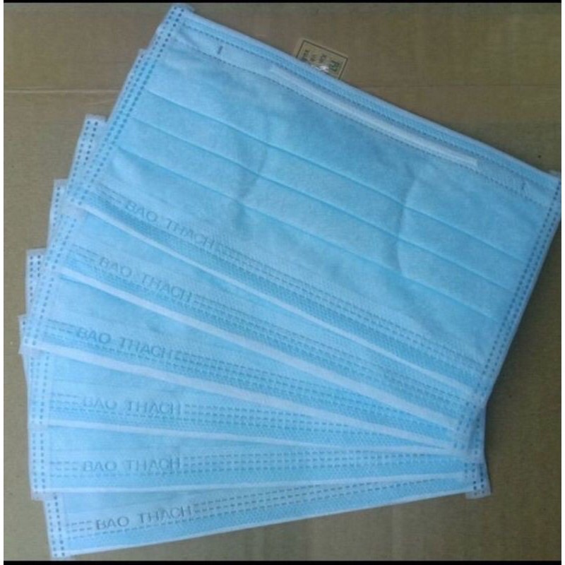 ✅ [CHÍNH HÃNG] Khẩu Trang Y Tế- Bảo Thạch (3 Lớp - Hộp 50 Cái)