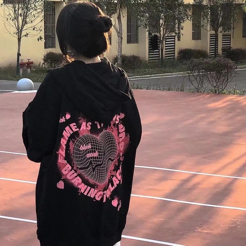 ÁO HOODIE NỈ UNISEX PHONG CÁCH NĂNG ĐỘNG