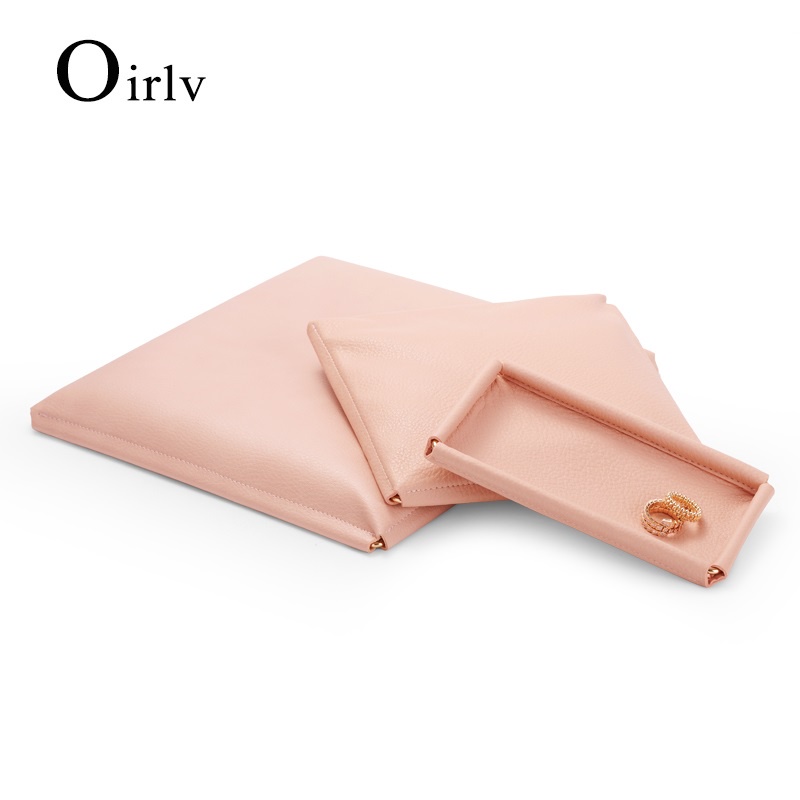 Khay Trưng Bày Trang Sức / Đồng Hồ / Nhẫn / Trang Sức Bằng Da P116