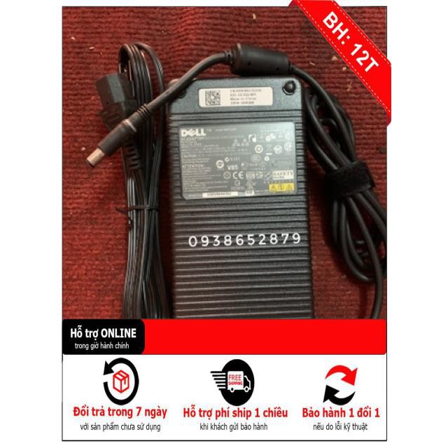 BH12TH  Sạc ADAPTER DELL 19.5V-10.8A  Đầu Kim Zin