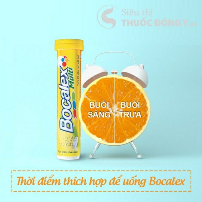 Sủi bocalex Multi ống 20 viên | Thế Giới Skin Care