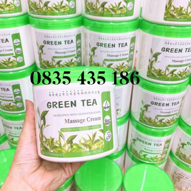 Kem massage trà xanh Green Tea Massage Cream