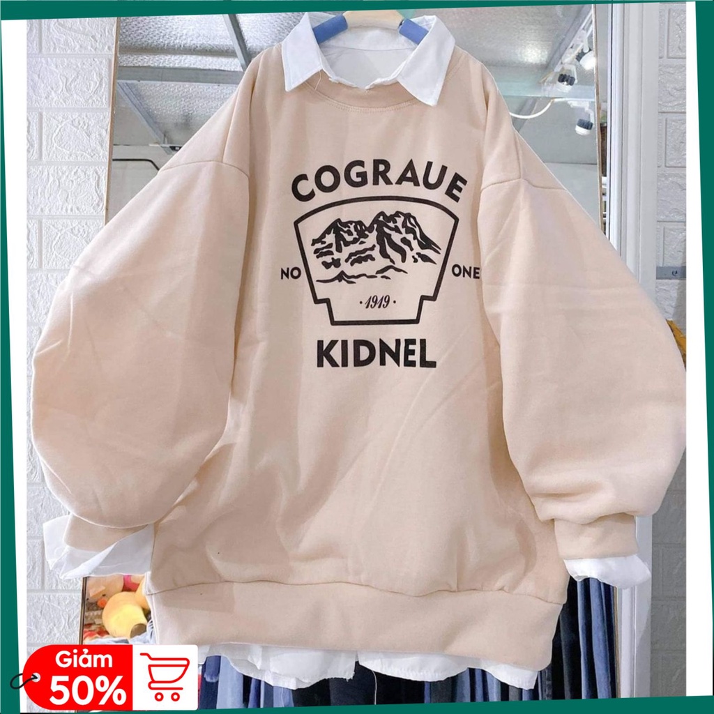 Áo hoodie nam nữ Corrage in one unisex Jem Teen, Áo sweater Form Rộng | BigBuy360 - bigbuy360.vn