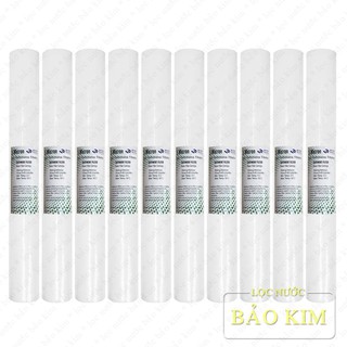 Bộ 10 lõi lọc nước số 1 - pp 20 inch