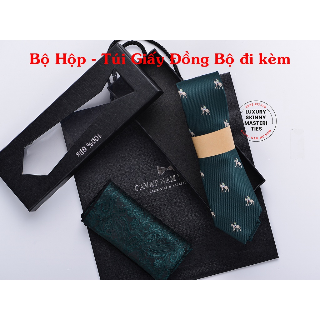 Cà Vạt Nam Bản Trung Masteri Bản Tiêu Chuẩn 7cm dòng Cao Cấp có Hộp Túi Giấy đồng bộ Hàng Mới Về cho mùa Thu Đông 2021