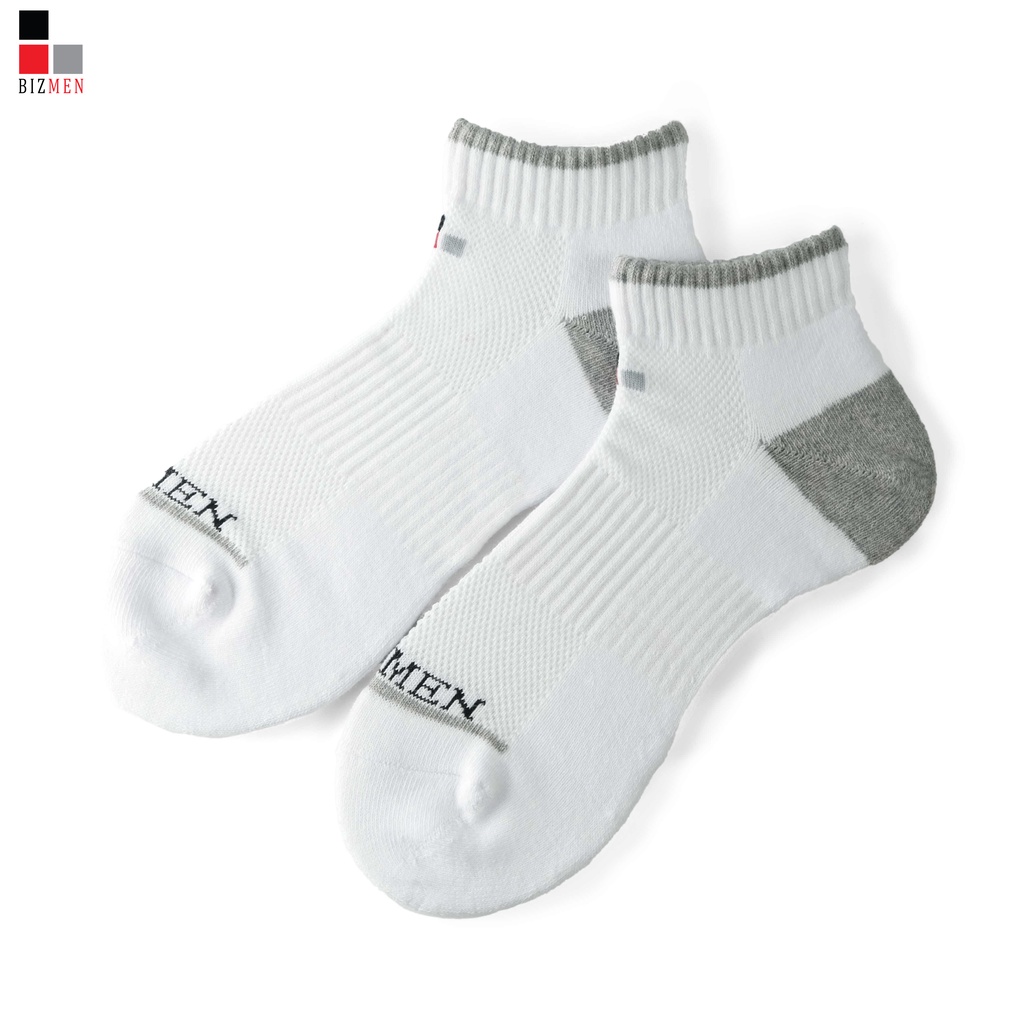 Tất nam thể thao xù siêu dày cổ trung cotton công nghệ Nano bạc kháng khuẩn khử mùi Bizmen – BSC16.02