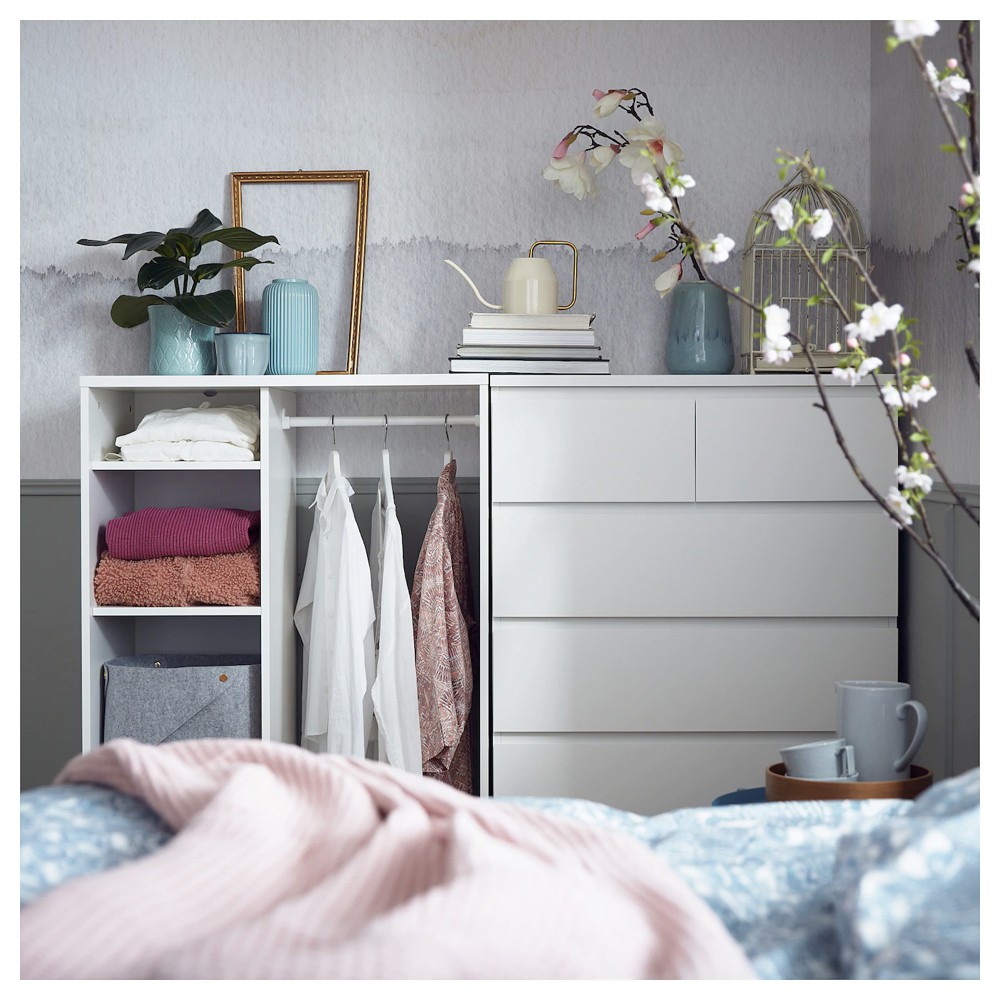 Tủ đựng đồ MDF cao cấp MALM 5 ngăn kéo, thiết kế IKEA kiểu dáng phong cách Bắc Âu hiện đại - DRA_003 | BigBuy360 - bigbuy360.vn