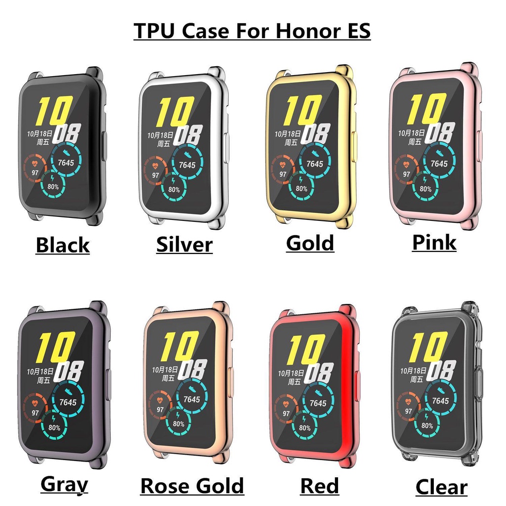 JONYE Ốp Bảo Vệ Mặt Đồng Hồ Thông Minh Huawei Honor