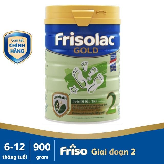 Sữa Friso Frisolac Gold 2 900g [Date 2023]