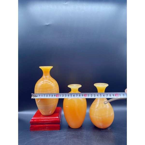 Bộ 3 Lục Bình Lọ Hoa Ngọc Hoàng Long Phong Thuỷ