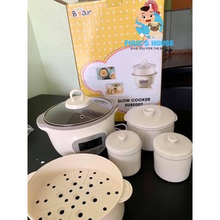 Nồi nấu cháo chậm Bear 1.6L